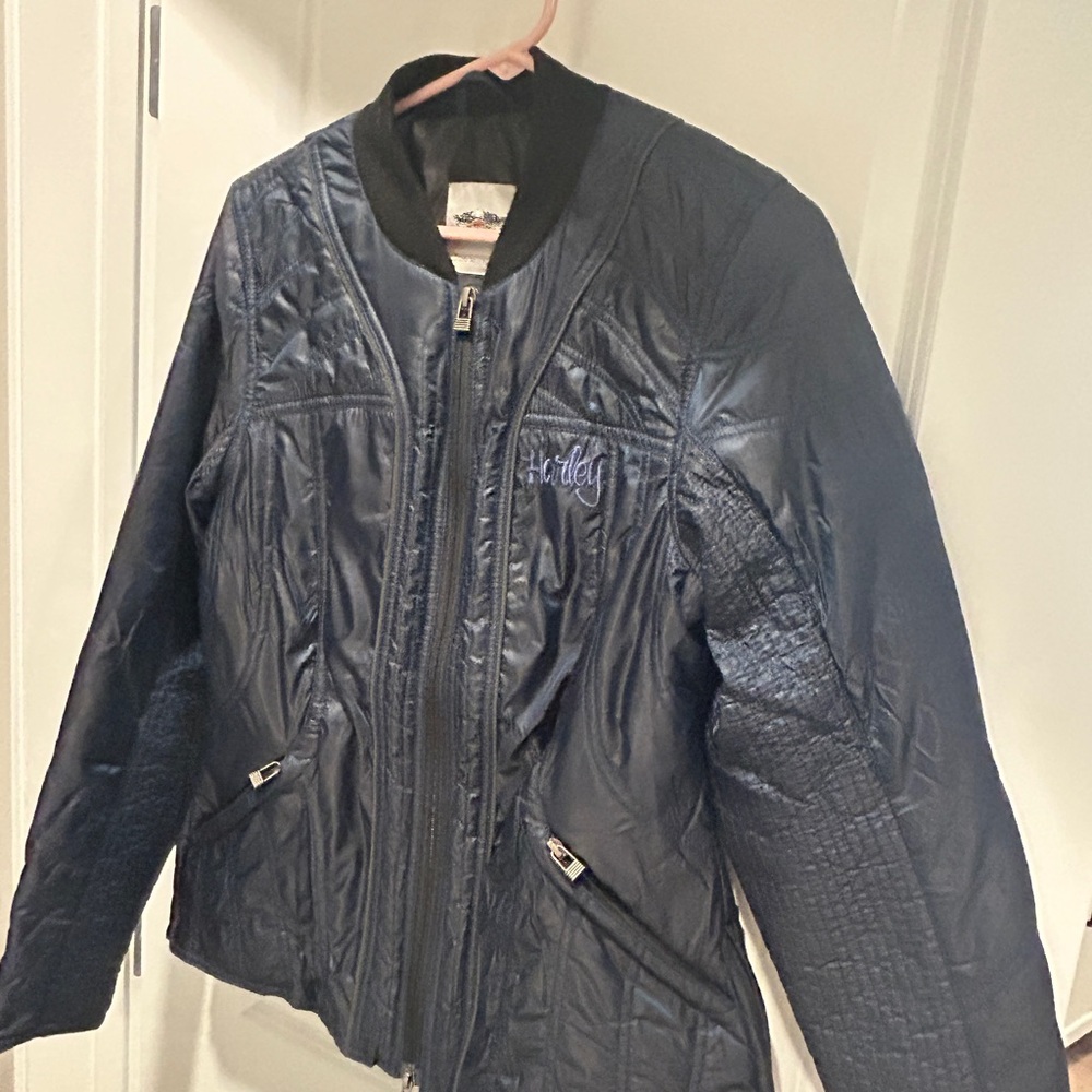 Harley-Davidson Women's Navy Bomber Jacket